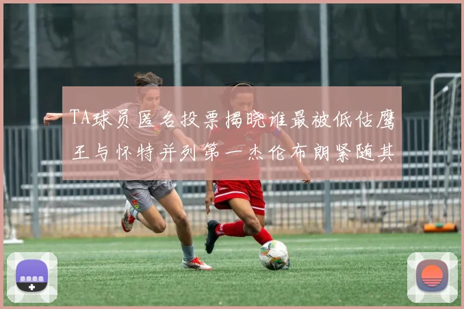 TA球员匿名投票揭晓谁最被低估鹰王与怀特并列第一杰伦布朗紧随其后
